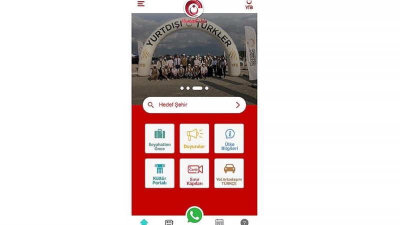 YTB'den yurt dışında yaşayan vatandaşlar için 'Memleket Yolu' mobil uygulaması