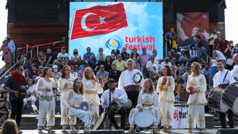 Washington'da düzenlenen Türk Festivali büyük ilgi gördü