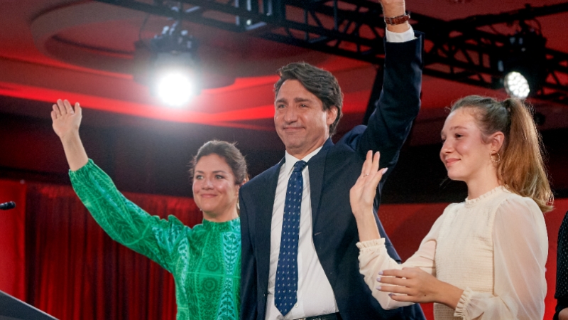 Kanada’da genel seçimlerin galibi Başbakan Trudeau oldu