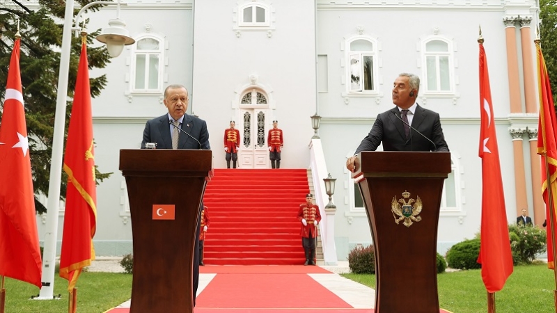 Cumhurbaşkanı Erdoğan: Türkiye ve Karadağ barış ve istikrara ciddi katkılar sağlıyor