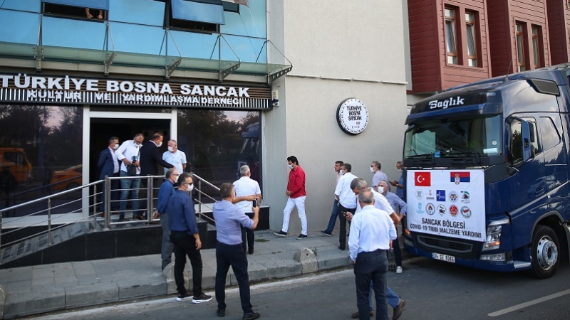 Türkiye Bosna Sancak Derneği'nden Sırbistan'ın Sancak bölgesine tıbbi yardım