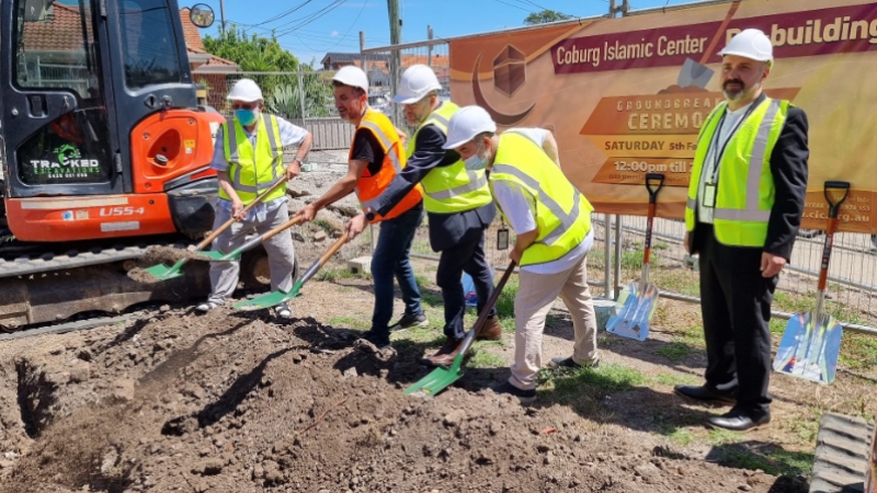 Melbourne’de yeni Coburg Camii'nin temeli atıldı