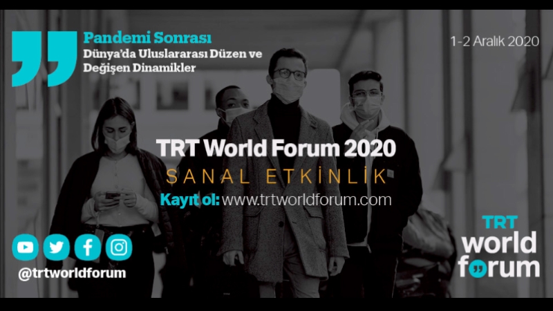 TRT World Forum 2020 yüksek teknolojiyle dünyayı bir araya getirecek