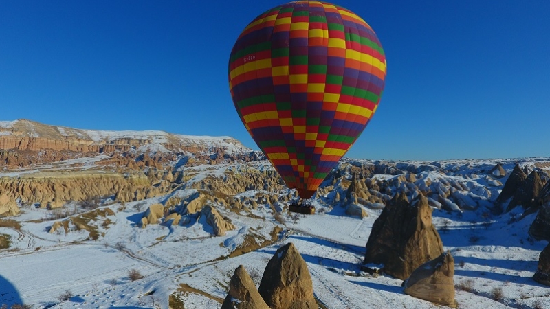 Kış tatilinin gözde üçlüsü: Kapadokya, Erciyes ve Kozaklı