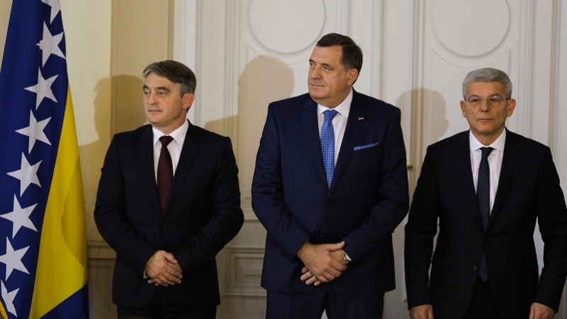 Bosna Hersek Devlet Başkanlığı Konseyinde devir teslim