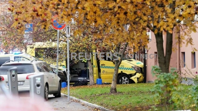 Norveç'te silahlı saldırganlar ambulans kaçırdı