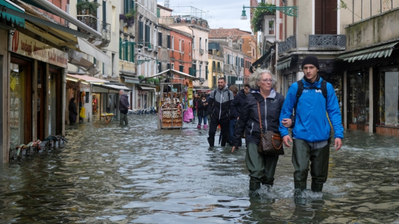 Venedik'te zarar yaklaşık 1 milyar avro