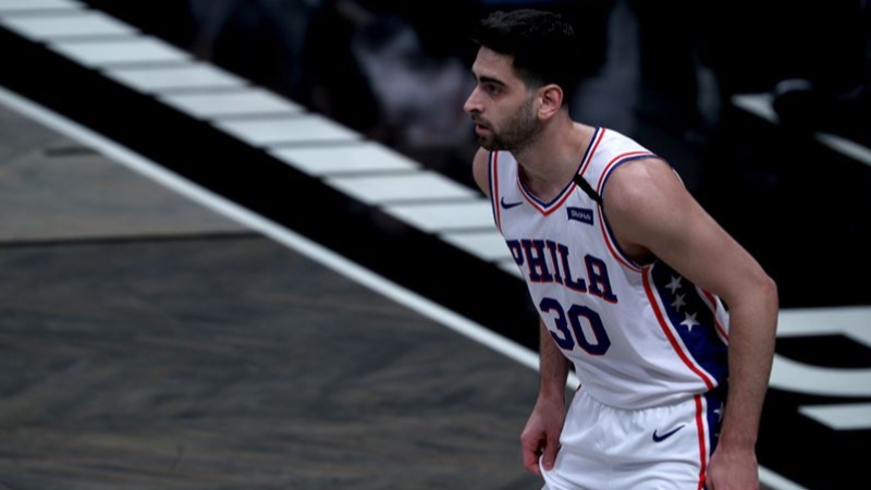 Furkan Korkmaz'ın ilk 'double-double'ını yaptığı maçta 76ers farklı kazandı