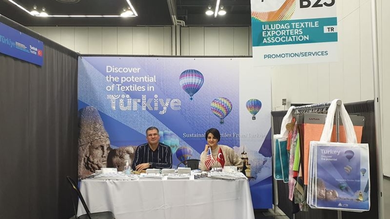 Türk tekstil ürünleri ABD'de tanıtıldı