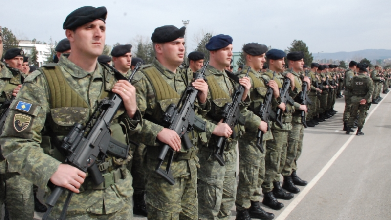 AB, Kosova ordusu sürecinin 'kademeli' olmasını istiyor
