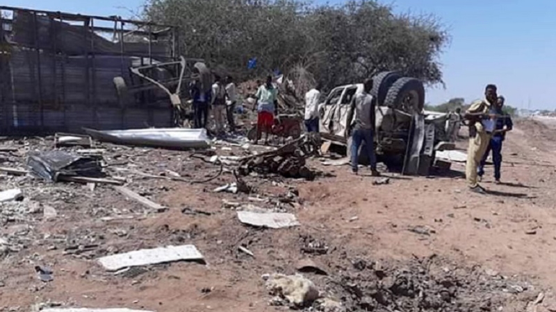 Somali'de bombalı saldırı: 6 Türk yaralı