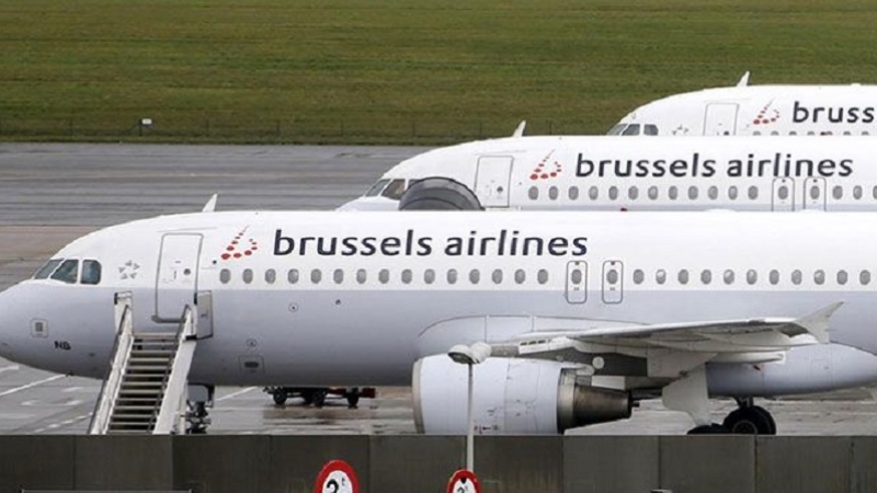 Brüksel Havayolları çalışanlarından grev