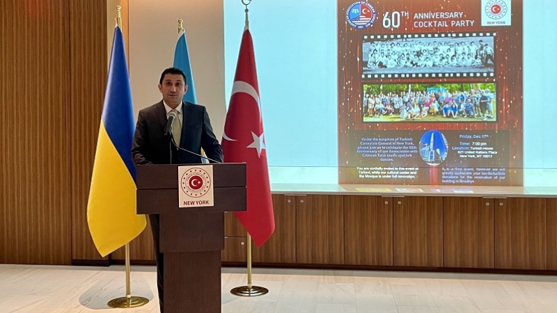 Kırım Türkleri Amerikan Derneğinin 60. kuruluş yıl dönümü Türkevi'nde kutlandı