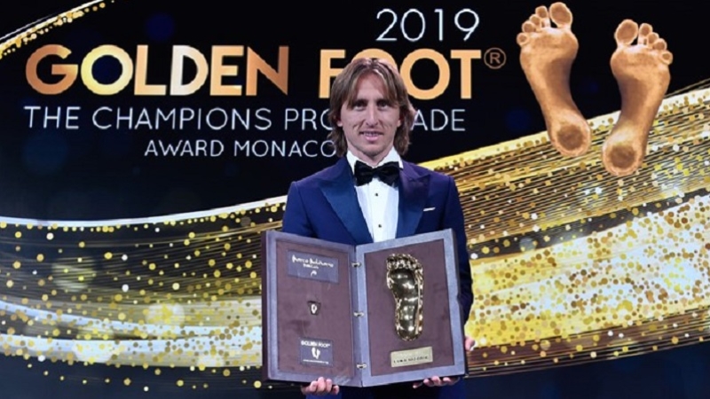 'Altın Ayak' ödülü Modric'in