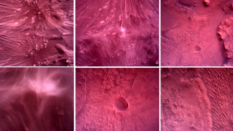 NASA, Mars'a gönderdiği Perseverance'ın iniş görüntülerini paylaştı