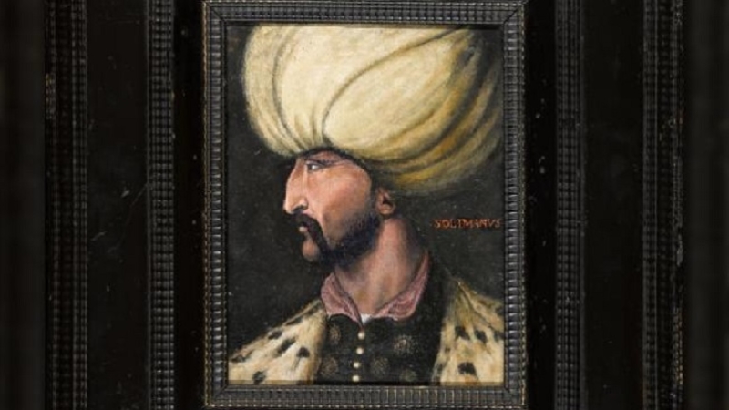 Kanuni Sultan Süleyman'ın portresine 5 milyon TL