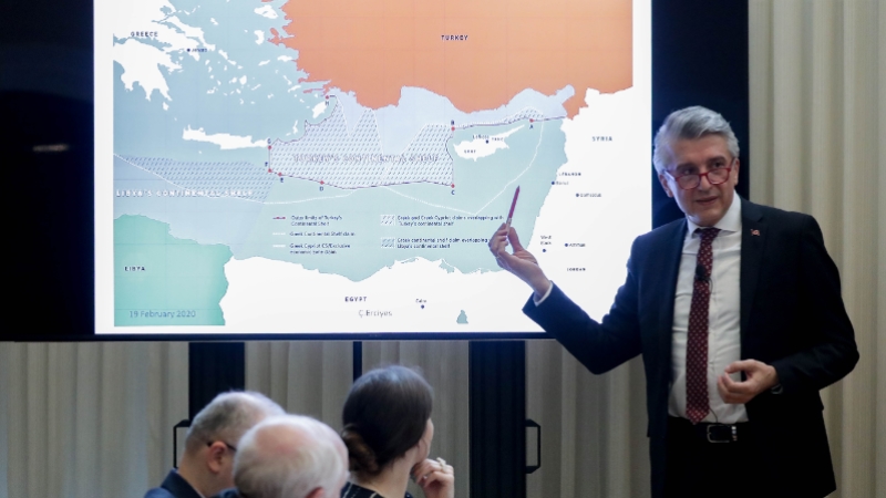Türkiye'nin Doğu Akdeniz politikası, Washington'da anlatıldı