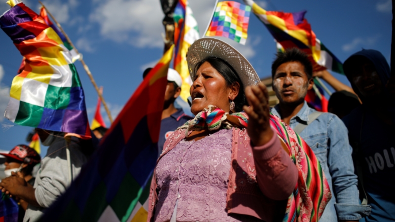 Bolivya'da güvenlik güçlerinin müdahalesinde Morales destekçisi 3 kişi öldü