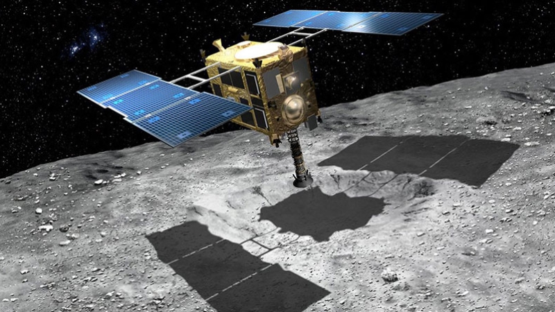 'Hayabusa2' yer altı örnekleri almak için asteroit üzerinde krater açacak