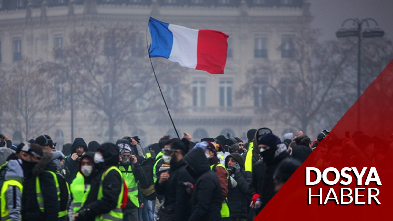 Fransa'da basın özgürlüğü 'Sarı Yelek'e takıldı