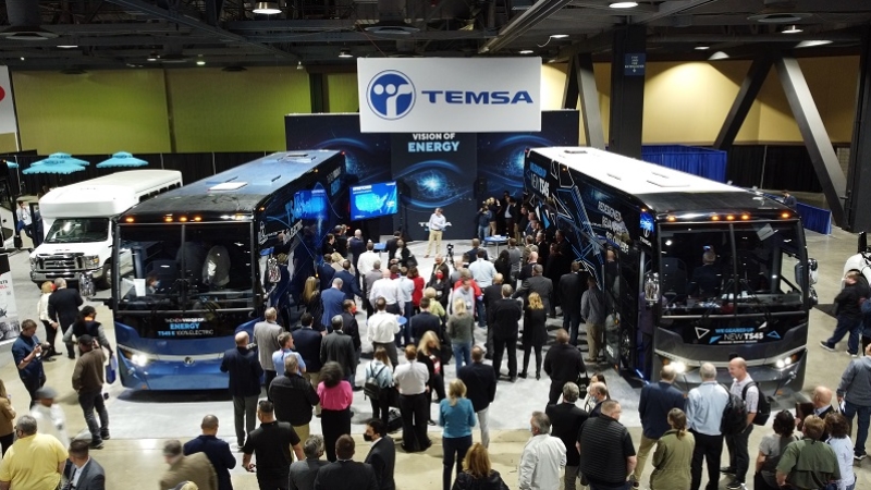 TEMSA’dan Kuzey Amerika pazarına özel elektrikli otobüs