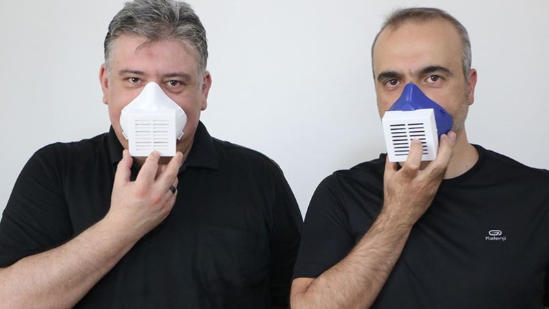 Virüsleri yok eden elektronik maske üretildi