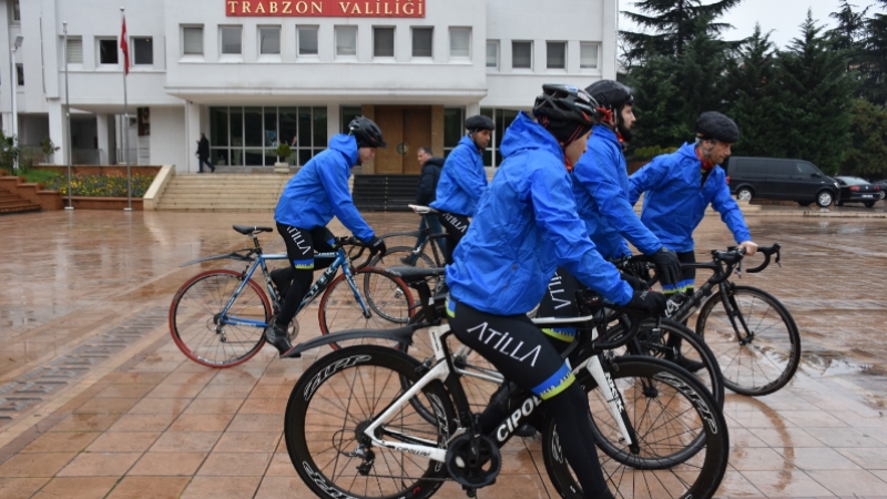 4. Sarıkamış Şehitlerini Anma Bisiklet Turu 3. etabı başladı