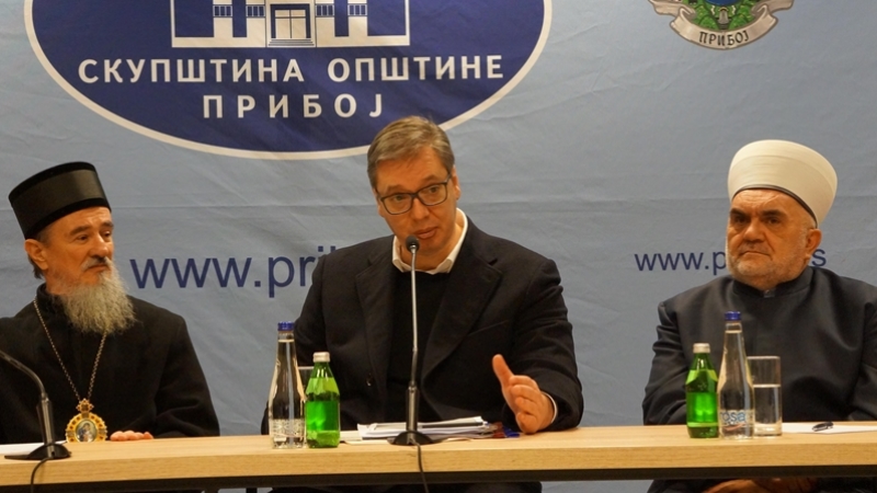 Sırbistan Cumhurbaşkanı Vucic: Boşnakların olmadığı bir Priboj düşünmek mümkün değil
