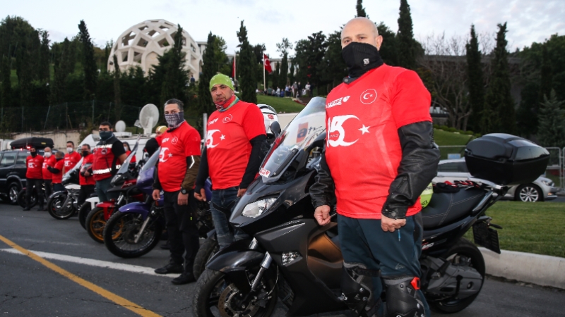 Türkiye Motosiklet Federasyonundan 15 Temmuz dolayısıyla anma sürüşü